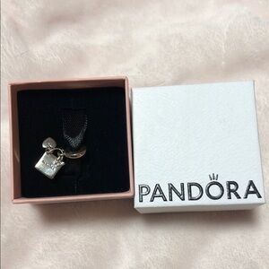New Pandora Silver shopping bag Charm